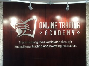 On Line Trading Academy-metal letters