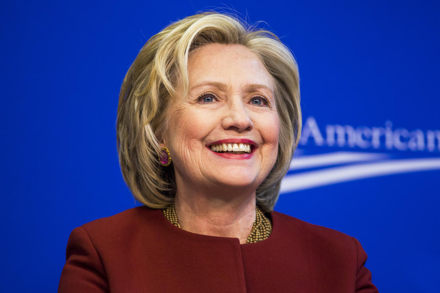 Hillary Clinton speaks in Washington