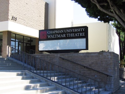 Chapman-University-Waltmar-Theatre-changeable-readerboard