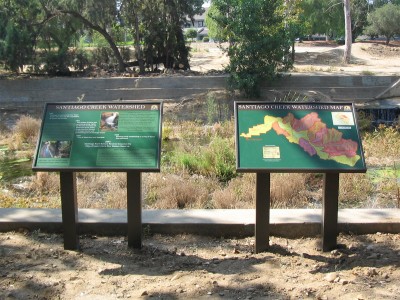 City-of-Santa-Ana-post-and-panel-park-sign