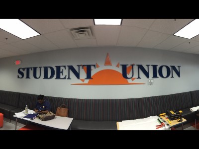 NCI-Student-Union-dimensional-PVC-letters-and-puzzle-fit-logo