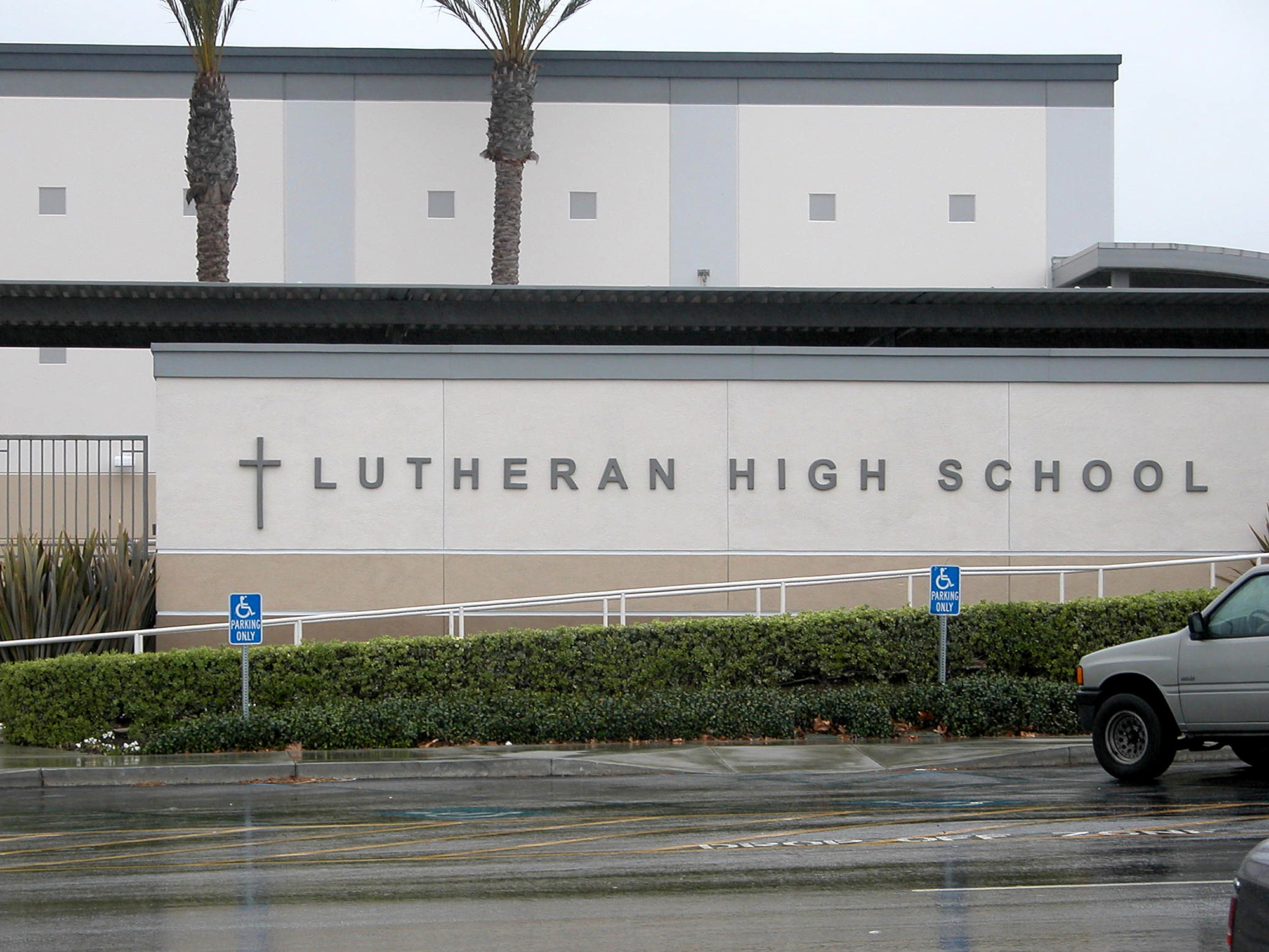 Lutheran High School-injection molded plastic-Minnesota letters