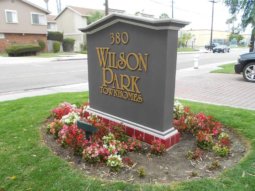 Wilson Park Monument Sign - Pre-Fabricated Foam Monument Signs from America's Instant Signs