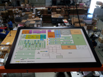 Way-Finding Map for Thales by America's Instant Signs