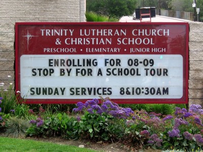 Trinity-Lutheran-Church-changeable-readerboard