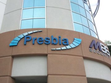 Presbia Dimensional Foam Sign from America's Instant Signs